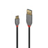 LINDY 36888 3m USB 2.0 Type A to C Cable, Anthra Line