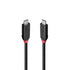 Lindy Black Line 37002 2m USB4 240W Cable, 24 pin USB-C (M) to 24 pin USB-C (M)
