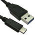 USB 3.1 Type C (M) to Type C (M) Cable 0.5m Black OEM Data Cable