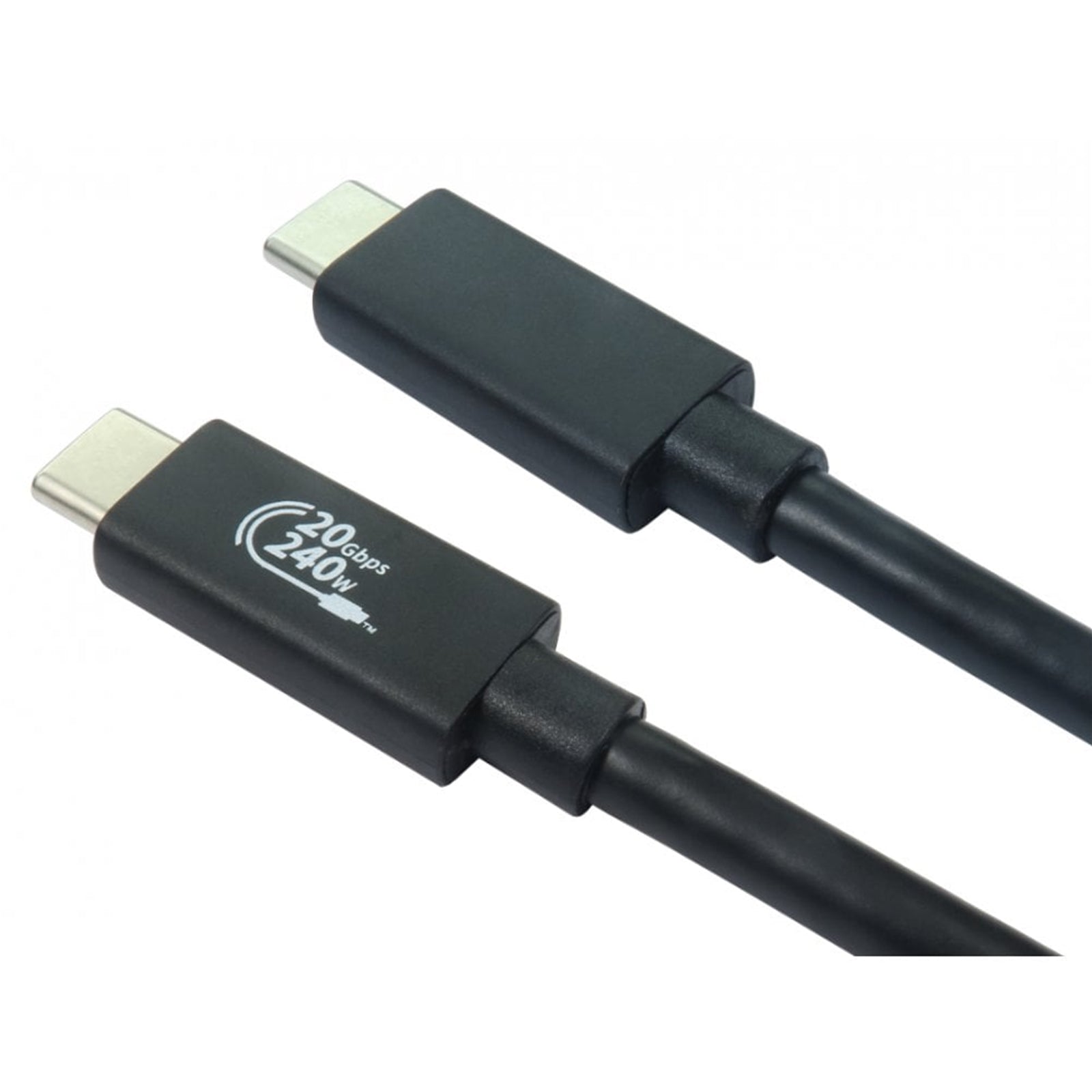 1m USB-C (M) 4.0 EPR 20Gbps Cable - Black