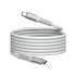Verbatim (31850) Sync & Charge USB-C to USB-C 60W Magnetic Cable 120cm Grey, Supports PD 3.0 and QC 3.0