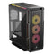 Corsair iCUE LINK 5000T LX RGB Gaming Case w/ Glass Side, E-ATX, 3x RGB Fans & iCUE LINK Hub, RGB Light Strips, USB-C, Asus BTF Compatible, Black