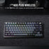 Corsair K65 PLUS Wireless Compact 75% Mechanical RGB Gaming Keyboard, Wireless/Btooth/USB, MLX Red Linear Switches, Sound Dampening, Black