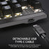 Corsair K70 CORE TKL RGB Mechanical Gaming Keyboard, USB, Red Linear Switches, Sound Dampening, Rotary Dial, Aluminium Top Plate, Black