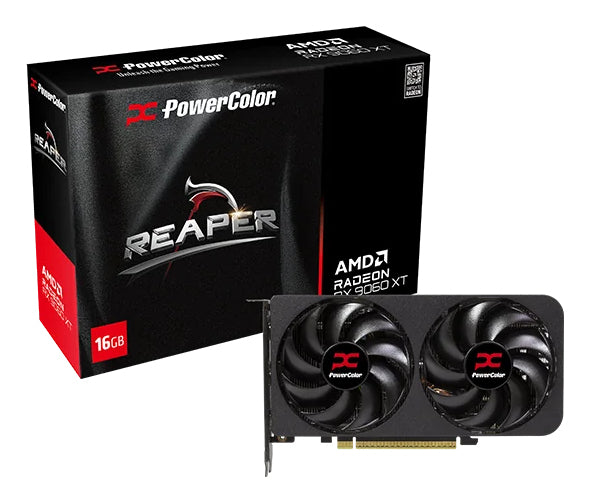 PowerColor Reaper AMD Radeon™ RX 9060 XT 16GB GDDR6 RX9060XT 16G-A