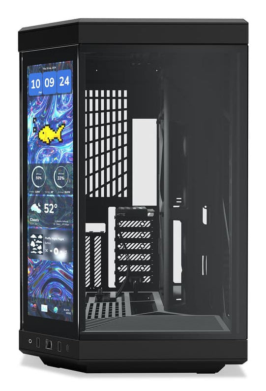 HYTE Y70 Touch Infinite Midi Tower - Black