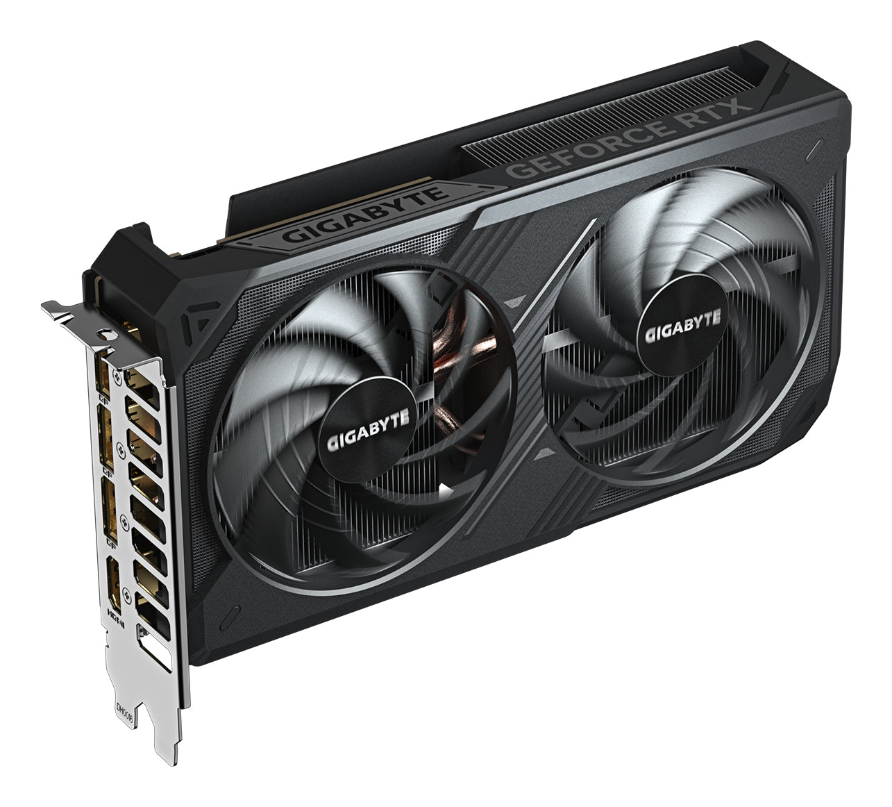 GeForce RTX 5060 Ti WINDFORCE 8GB GDDR7 Graphics Card, 3840 CUDA Cores, 2497 MHz Core Clock, Dual Fan, 3x DisplayPorts / 1x HDMI Port