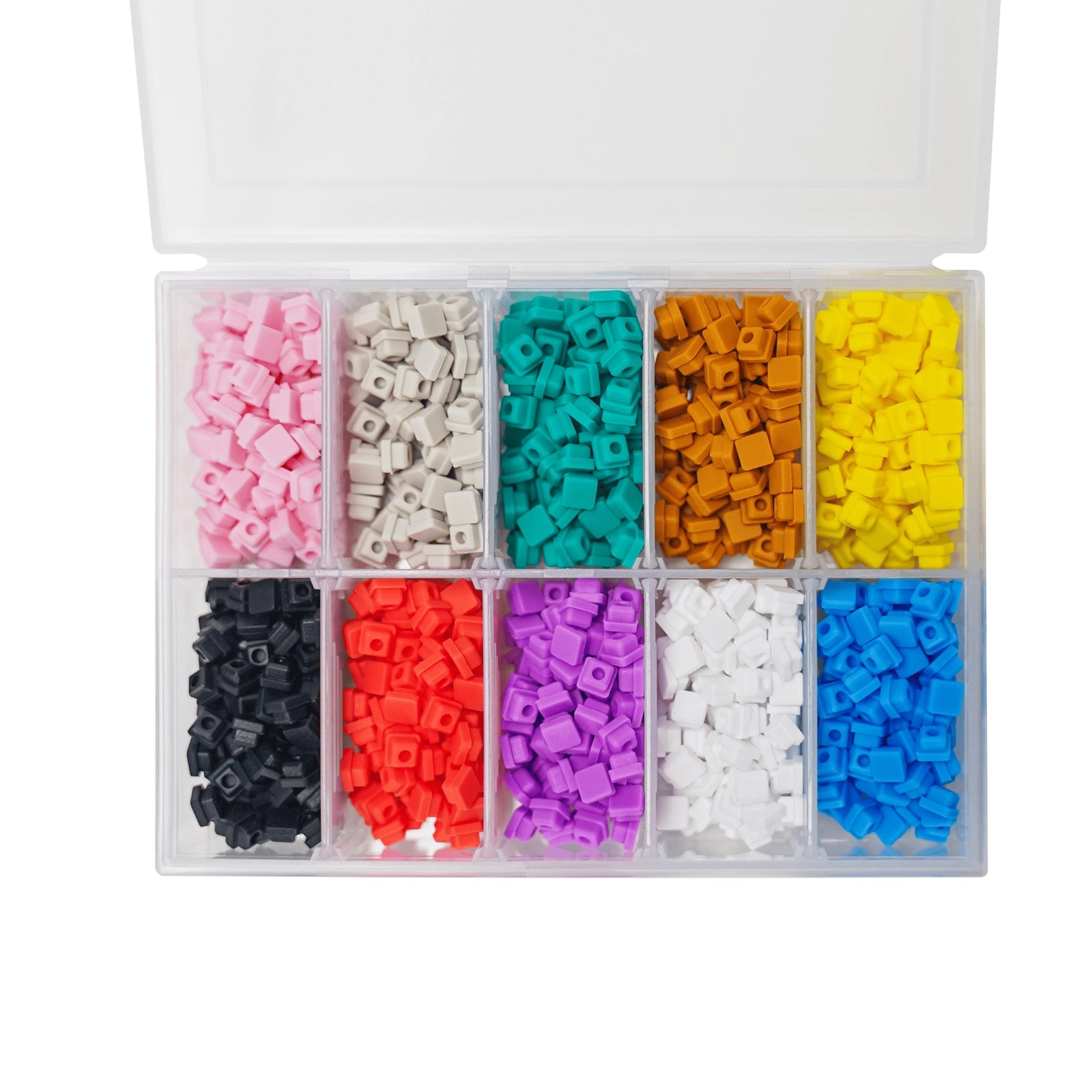DeepCool PIXEL 10 Customisable Silicone Bits- Create Vibrant 8-Bit Mosaic Artwork with 10 Colour Options, Compatible with Multiple DeepCool Cases