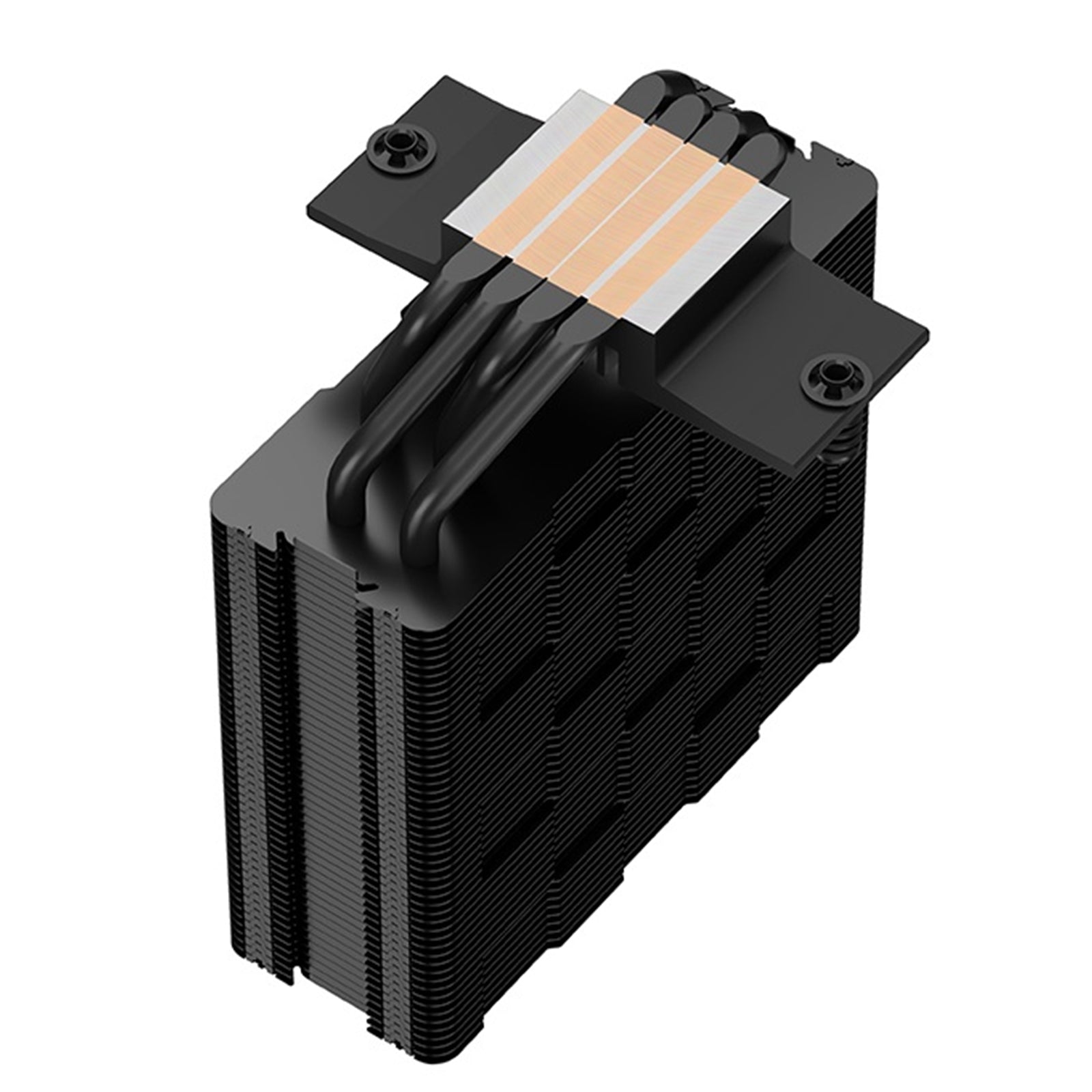 DeepCool AG400 Black ARGB V2 CPU Air Cooler, 120mm PWM Fan, 4 Direct Touch Heat Pipes, Addressable RGB, LGA1851/1700/1200, AM5/AM4 Compatible, High-Performance Single Tower Cooler