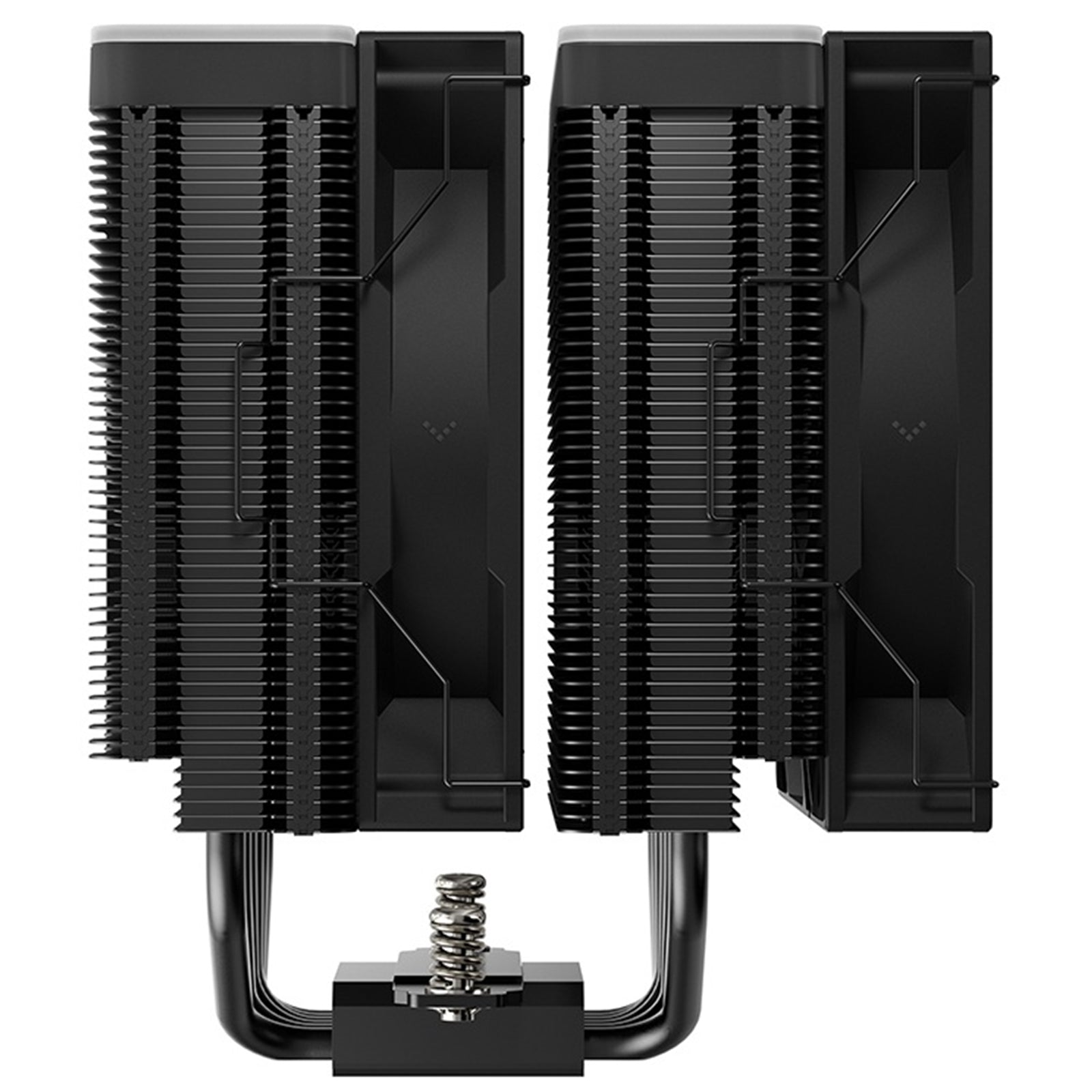 DeepCool AG620 BK ARGB V2 Dual-Tower CPU Air Cooler with 120mm ARGB Fans, Compatible with Intel LGA 1851/1700/1200/115x & AMD AM5/AM4, High-Performance Quiet Cooling, Matte Black