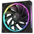 DeepCool FL12 120mm PWM 3 Pack Fan - High Performance, Low Noise, Fluid Dynamic Bearing, 36 ARGB LEDs, 500-2150 RPM, 55 CFM Airflow, 4-Pin PWM Control