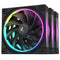 DeepCool FL12 120mm PWM 3 Pack Fan - High Performance, Low Noise, Fluid Dynamic Bearing, 36 ARGB LEDs, 500-2150 RPM, 55 CFM Airflow, 4-Pin PWM Control