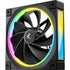 DeepCool FL12 120mm PWM 3 Pack Reverse Fan - High Performance, Low Noise, Fluid Dynamic Bearing, 36 ARGB LEDs, 500-2150 RPM, 55 CFM Airflow, 4-Pin PWM Control