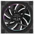 DeepCool FL12 120mm PWM Fan - High Performance, Low Noise, Fluid Dynamic Bearing, 36 ARGB LEDs, 500-2150 RPM, 55 CFM Airflow, 4-Pin PWM Control