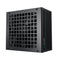 DeepCool PF600 600W PSU, 120mm Silent Hydraulic Bearing Fan, 80 PLUS White, Non Modular, UK Plug, Flat Black Cables, Efficient & Affordable