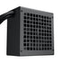 DeepCool PF600 600W PSU, 120mm Silent Hydraulic Bearing Fan, 80 PLUS White, Non Modular, UK Plug, Flat Black Cables, Efficient & Affordable