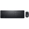 Dell KM3322W-R Wireless Keyboard and Mouse Set for Windows, 2.4GHz Wireless, QWERTY UK English Layout, Black