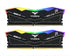 Two T-Force Delta RGB memory modules on a white background with Red Dot Award logo.