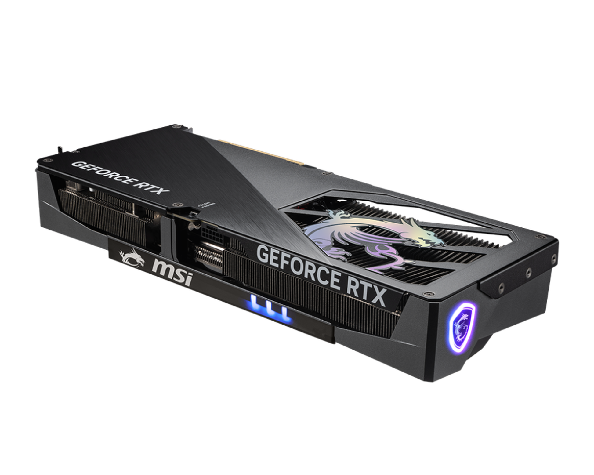 MSI GeForce RTX 5080 16G GAMING TRIO OC graphics card with triple-fan cooler and 16GB GDDR7 memory