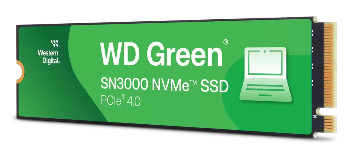 WD Green SN3000 2TB Internal Solid State Drive M.2 PCI Express 4.0 NVMe
