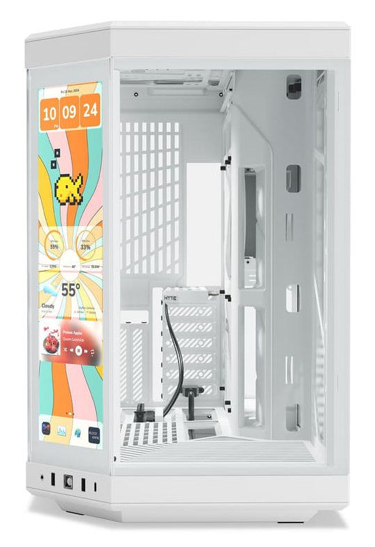 HYTE Y70 Touch Infinite Midi Tower - White