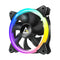 Antec Neon 120 ARGB PWM Case Fan - Hydro Bearing, 800-1600 RPM, Black