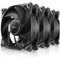 Antec Storm T3 120mm PWM Case Fan, 3 Pack, Fluid Dynamic Bearing, 600-2200 RPM, Black