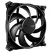 be quiet! Silent Wings 4 PWM Black Fan, 140mm, 1100RPM, 4-Pin PWM Fan Connector, Black Frame, Black Blades, Optimized Fan Blades for High End Performance, 2 Mounting Options