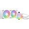 Be Quiet! Light Loop 240mm ARGB Liquid CPU Cooler, 2x Light Wings LX PWM Fans, ARGB Cooling Block, ARGB-PWM-Hub, White