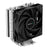 DeepCool AG400 CPU cooler fan with black 120mm PWM fan, 2000RPM, four heat pipes, and universal socket for efficient heat dissipation.