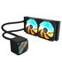 GIGABYTE GP-GIGABYTE Gaming 240 All-in-One Liquid CPU Cooler with 240mm Radiator, ARGB Lighting, Teflon Tubing and Magnetic Rotating Cover