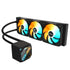 GIGABYTE GP-GIGABYTE Gaming 360 All-in-One Liquid CPU Cooler with 360mm Radiator, ARGB Lighting, Teflon Tubing and Magnetic Rotating Cover