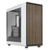 Fractal Design North XL Chalk White (TG Clear) Case w/ Clear Glass Window, E-ATX, 3 PWM Fans, USB-C, Oak Front - North East Peripherals Ltd