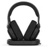 Fractal Design Scape (Dark) Gaming Headset, Wireless/Btooth/USB, Custom-Tuned Drivers, EQ Presets, 40 Hours Battery, Charging Stand, Ambient Lighting