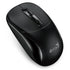 Genius NX-7123 Copilot AI Wireless Mouse, 2.4 GHz with USB Receiver, 1200 DPI, 4 Button with Scroll Wheel, Ambidextrous Design, Black