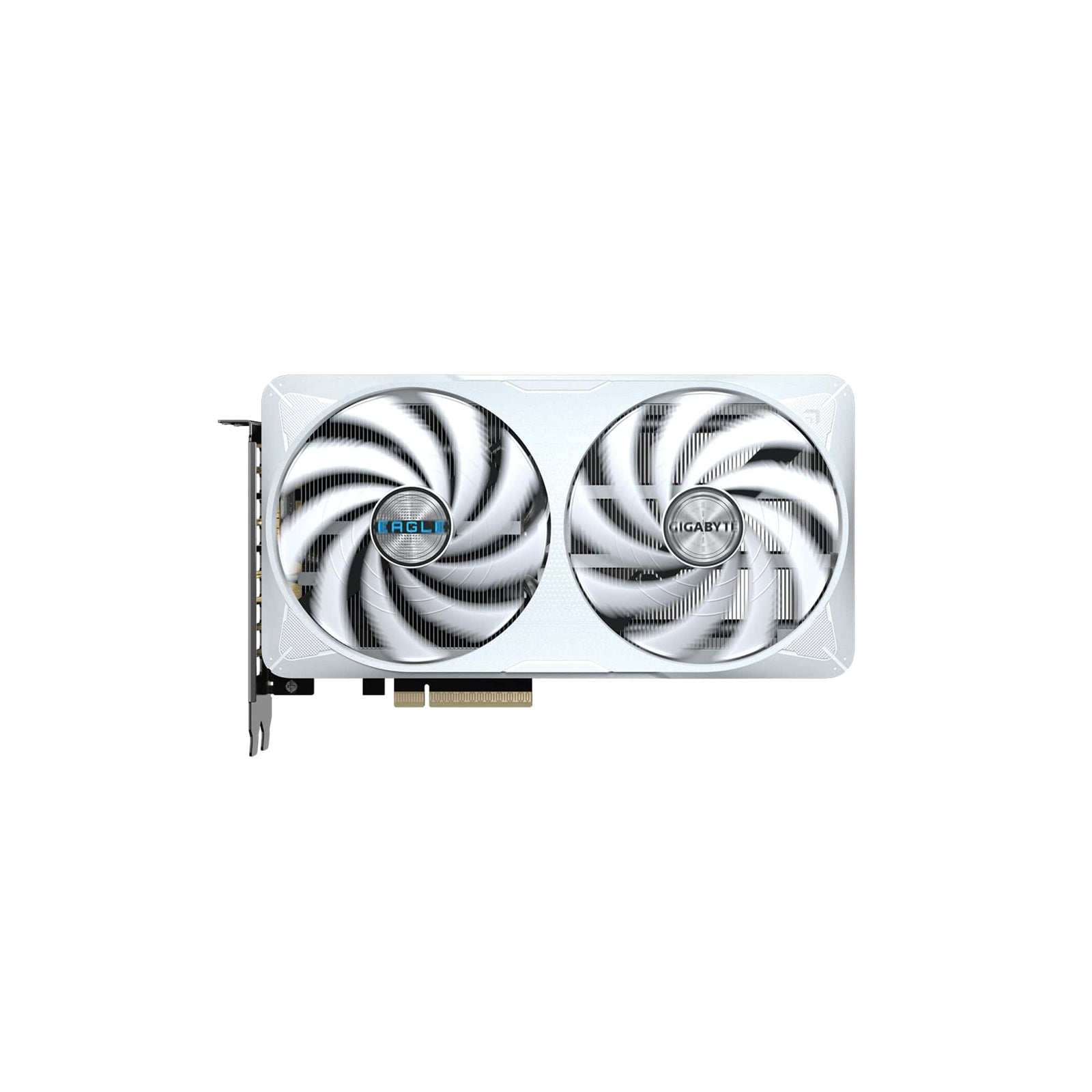 GIGABYTE NVIDIA GeForce RTX 5060 Ti EAGLE OC ICE graphics card with dual fans, 16GB GDDR7, 4608 CUDA cores, multiple display ports