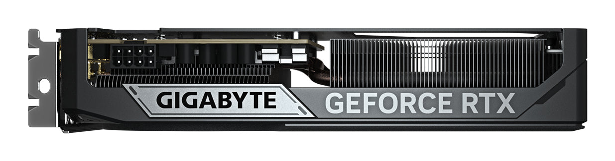 GIGABYTE NVIDIA GeForce RTX 5060 Ti Windforce OC 16GB GDDR7 graphics card with dual fans, 3 DisplayPorts, 1 HDMI port, and CUDA cores.