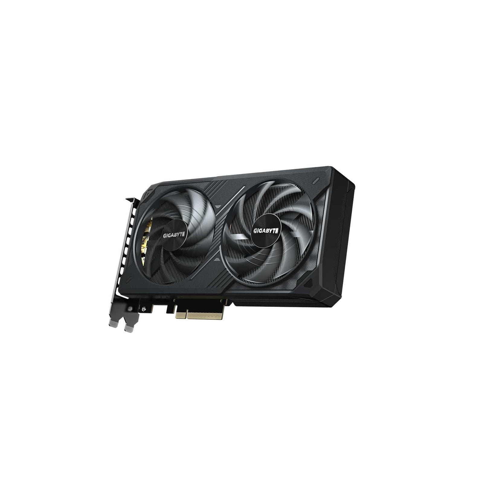 GIGABYTE NVIDIA GeForce RTX 5060 Ti Windforce OC 16GB GDDR7 graphics card with dual fans, multiple display ports, and high-performance specs.