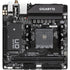 Gigabyte A520I AC Ultra Durable AMD AM4 Socket Motherboard, Mini-ITX, 2x DDR4 Slots, 1x M.2 Socket, GbE LAN, Wi-Fi 5, 1x Display Port 1.4 / 2x HDMI Ports