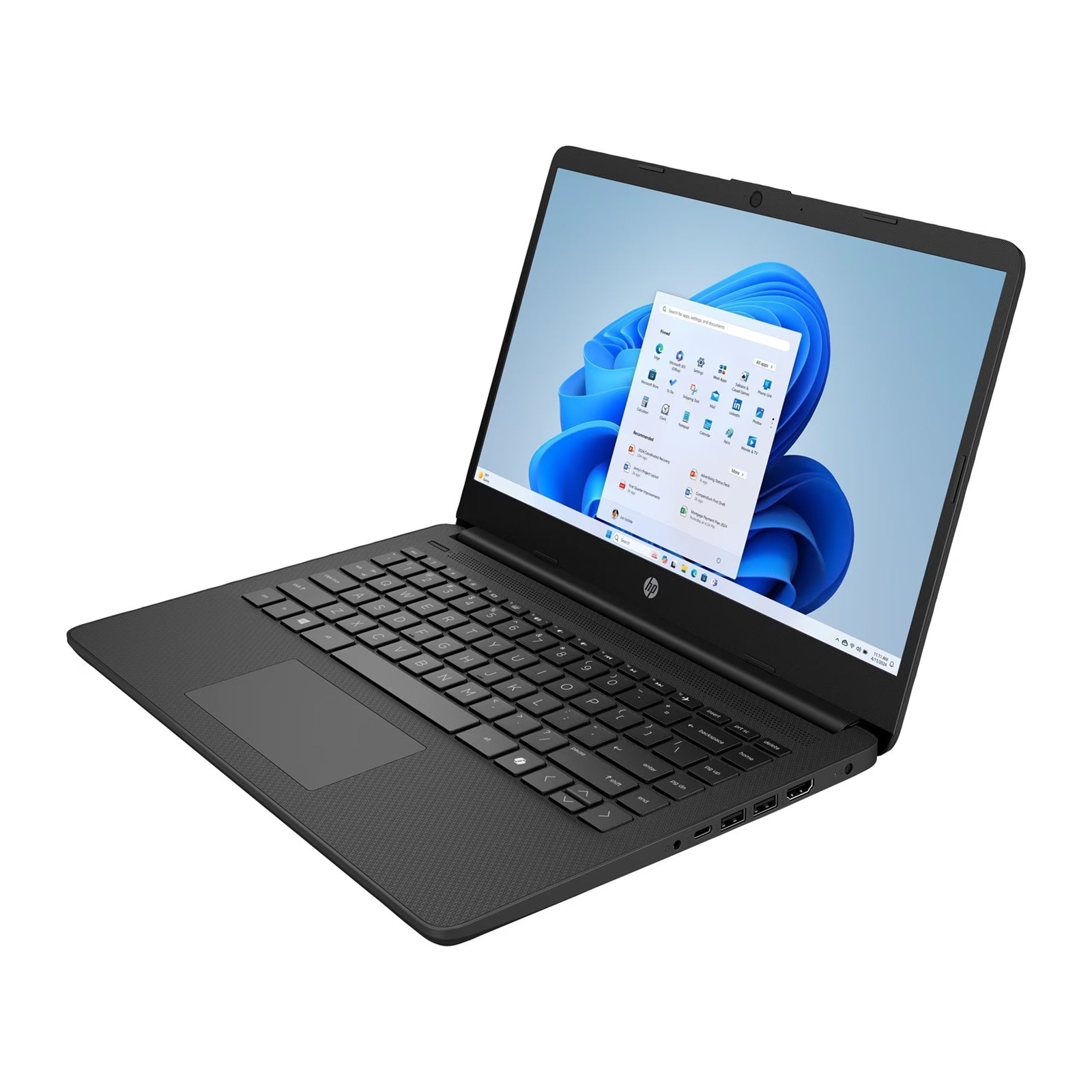 HP 15-fc0045na Laptop, 15.6 Inch Full HD 1080p Screen, AMD Ryzen 3 7320U, 8GB DDR4 RAM, 256GB SSD, AMD Radeon Graphics, Windows 11 Home