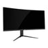 HKC CG345U 34-inch curved ultrawide gaming monitor with UWQHD resolution, 200Hz refresh rate, black display, for immersive gaming.