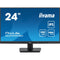 iiyama ProLite XU2493HSU-B7 IPS Monitor - 24 Inch, 1920x1080 Full HD (1080p) @ 100 Hz, 250 cd/m, 1ms, USB-Hub, HDMI, DisplayPort, speakers, VESA, Matte Black