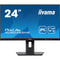 iiyama PROLITE XUB2493HS-B6 24 inch IPS Monitor, Full HD, 0.5ms, HDMI, DisplayPort, Freesync, 100Hz, Speakers, Black, Internal PSU, VESA, Height Adjustable, Pivot