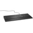 Dell KB216 Wired Multimedia Keyboard, Full-Size Keyboard, USB Plug-and-Play, Compatible with PC and Laptop, QWERTY, UK English Layout, Black