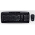 Logitech MK330 Wireless Keyboard and Mouse Combo for Windows, 2.4 GHz Wireless with USB-Receiver, Portable Mouse, Multimedia Keys, Long Battery Life for PC/Laptop, QWERTY UK Layout, Black