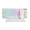 Marvo Scorpion CM310 Loot 30 3 in 1 RGB Gaming UK Layout TKL Keyboard, Mouse and Mat Bundle (White)