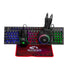 Marvo Scorpion CM416 Loot 40 4 in 1 RGB Gaming UK Layout Keyboard, Mouse, Headset and Mat Bundle (Black)