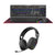 Marvo Scorpion CM420-UK RGB Mechanical Keyboard, Mouse and Mouse Pad with HG9086W Bluetooth and Wired Tri-Mode Connection RGB Stereo Gaming Headphones