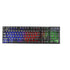 Marvo Scorpion K605 3 Colour LED Backlit USB 2.0 Frameless UK Layout Gaming Keyboard