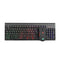 Marvo Scorpion KW512 3 Colour LED Backlit with 7 Lighting Modes Wireless Keyboard and Mouse Bundle